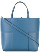 Tory Burch Block-t Mini Tote - Blue