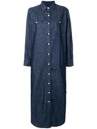 Maison Kitsuné Western Dress - Blue