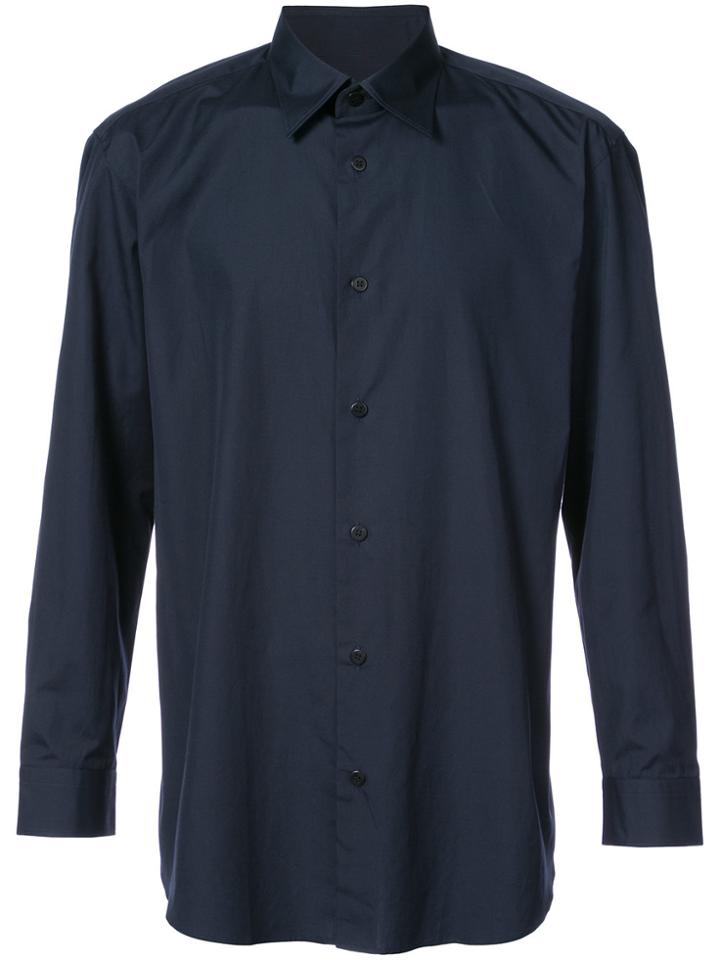 Issey Miyake Men Classic Shirt - Black