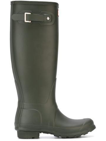 Hunter Wellington Boots - Green