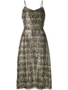 Tanya Taylor Fringed Sweetheart Neck Gown, Size: 6, Black, Silk/polyamide/viscose