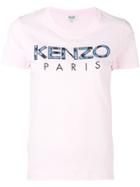 Kenzo Paris Roses T-shirt - Pink