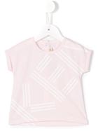 Kenzo Kids - Logo Print T-shirt - Kids - Cotton/spandex/elastane - 24 Mth, Toddler Girl's, Pink/purple