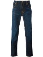 Nudie Jeans Co Straight-leg Jeans, Men's, Size: 31/30, Blue, Cotton/spandex/elastane