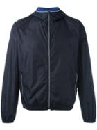 Fay Wind Breaker Jacket, Men's, Size: Large, Blue, Polyamide