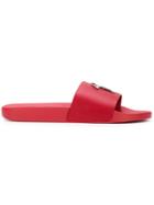 Giuseppe Zanotti Design Burel Slides - Red