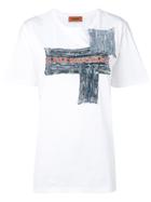 Missoni Knit Patch T-shirt - White