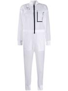 Nike Transparent Zip-up Jumpsuit - White