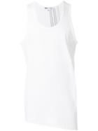 Y-3 Asymmetric Hem Tank Top - White