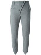 Lost & Found Ria Dunn Slim Fit Track Pants, Women's, Size: Medium, Grey, Acrylic/polyamide/polyester/wool