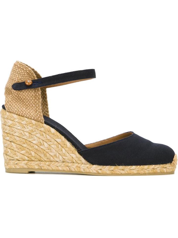 Castañer Ankle Strap Wedge Espadrilles