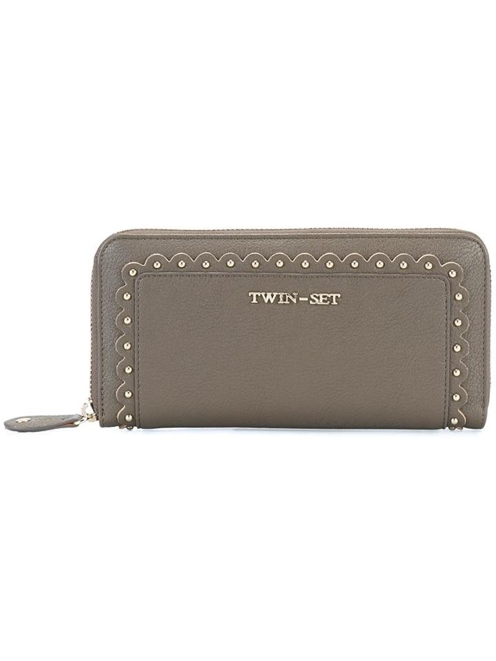 Twin-set Studded Wallet