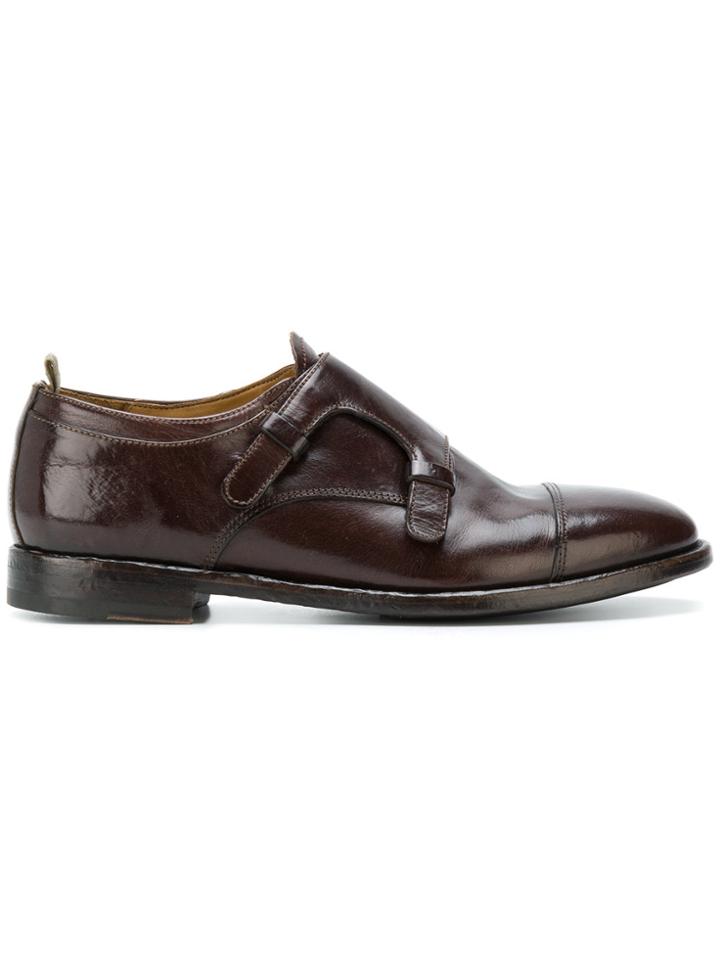 Officine Creative Sandie Double-monk Shoes - Brown