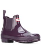 Hunter Glossy Chelsea Boots