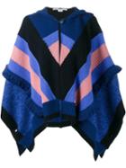 Stella Mccartney 'snow' Cape, Women's, Size: 40, Blue, Virgin Wool