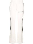 Palm Angels Flared Track Trousers - White
