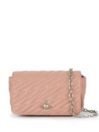 Vivienne Westwood Pink Quilted Shoulder Bag
