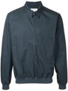 Lemaire - Zipped Shirt - Men - Cotton/polyurethane - 48, Green, Cotton/polyurethane