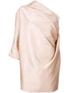 Marc Jacobs One Shoulder Shift Dress - Nude & Neutrals