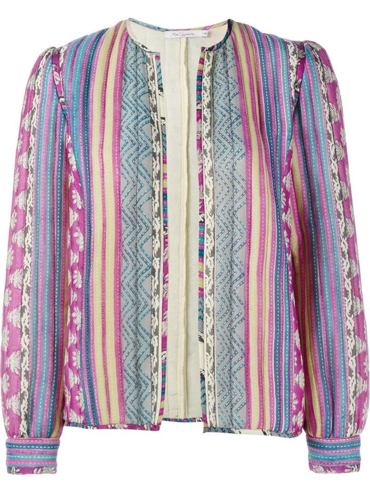 Mes Demoiselles Costa Printed Silk Jacket