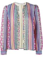 Mes Demoiselles Costa Printed Silk Jacket