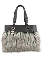 Chanel Pre-owned Fur Fantasy Tote Bag - Black