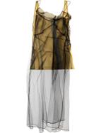 Quetsche Layered Longline Tank Top - Yellow & Orange