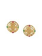 Chanel Vintage Gripoix Byzantine Clip-on Earrings