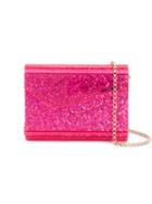 Jimmy Choo - Glittered Candy Clutch - Women - Acrylic/metal - One Size, Pink/purple, Acrylic/metal