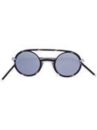 Dior Eyewear Rounded Lens Sunglasses - Black