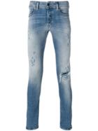 Diesel Distressed Skinny Jeans - Blue