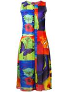 Kenzo Vintage Floral Sleeveless Dress, Women's, Size: 40