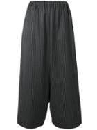 Comme Des Garçons Pre-owned 2004's Striped Culottes - Grey