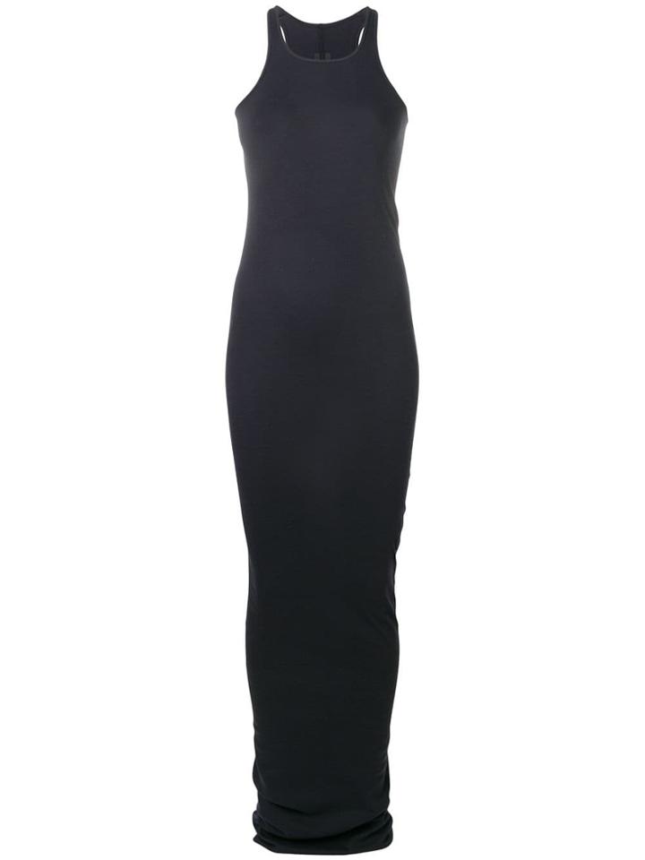 Rick Owens Drkshdw Fitted Long Dress - Blue