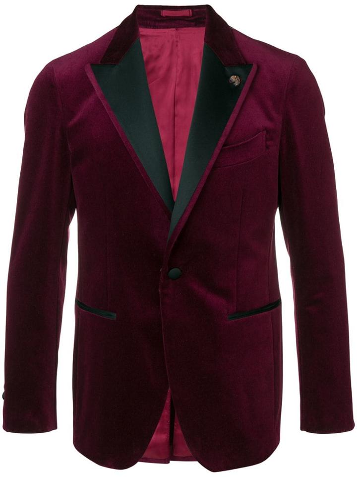 Gabriele Pasini Classic Slim-fit Blazer - Red