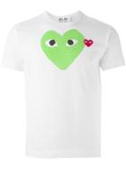 Comme Des Garçons Play Printed Heart T-shirt - White