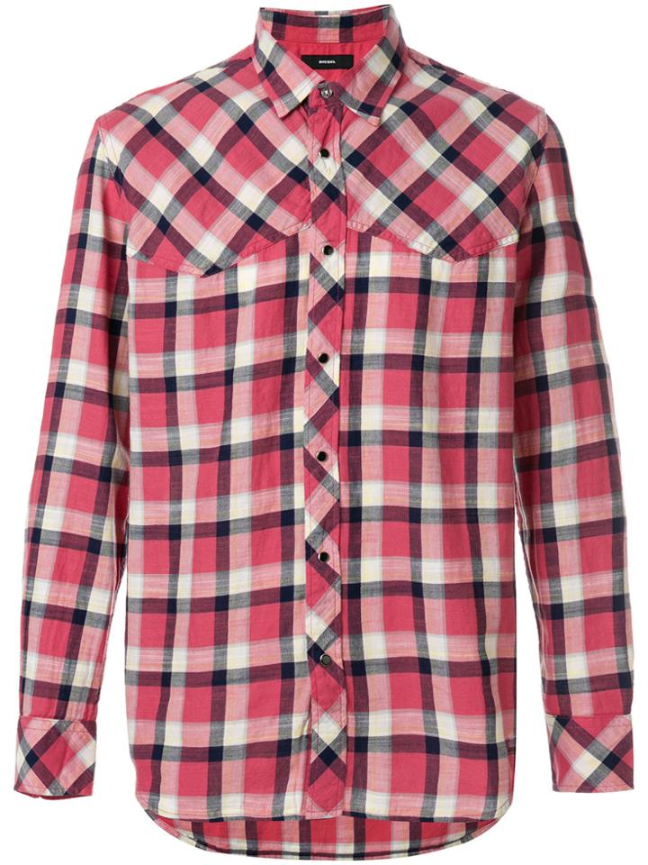 Diesel S-planet Shirt - Pink & Purple