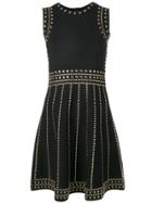 Michael Michael Kors Studded Short Dress - Black
