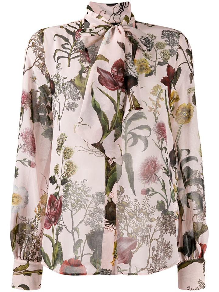 Ermanno Ermanno Floral Print Blouse - Pink