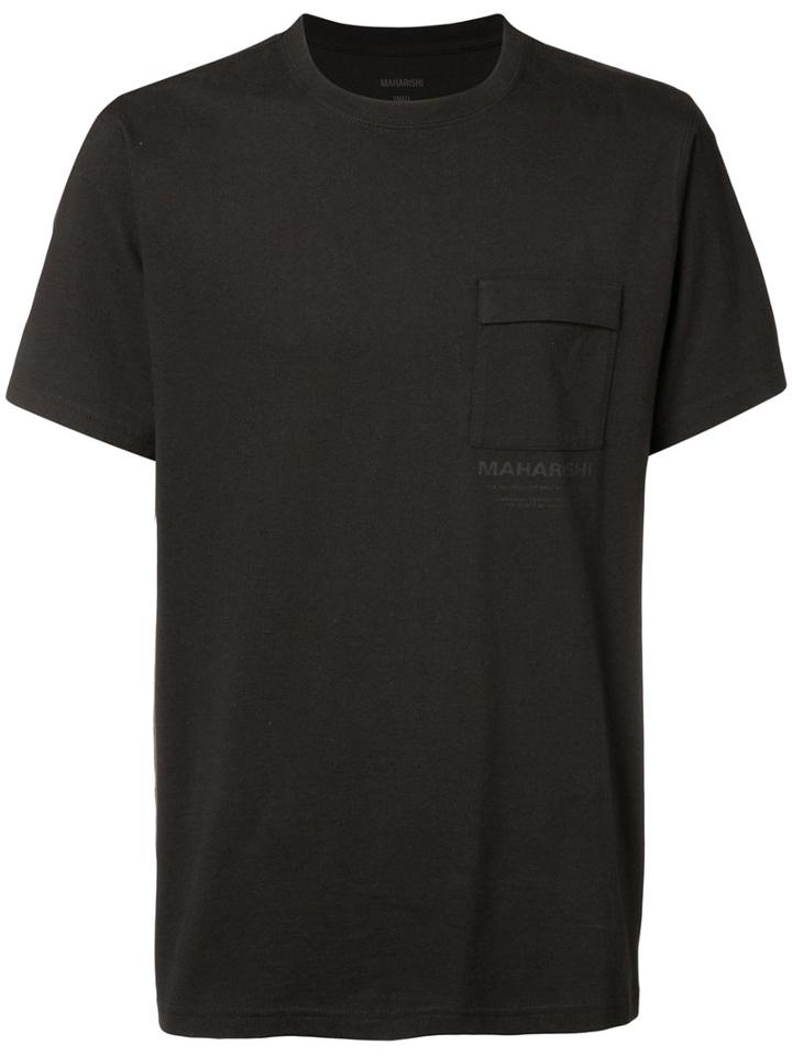 Maharishi - Classic T-shirt - Men - Cotton - L, Black, Cotton