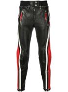 Alexander Mcqueen Biker Trousers - Black