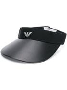 Emporio Armani Branded Visor - Black