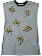Laneus Palm Embroidery T-shirt