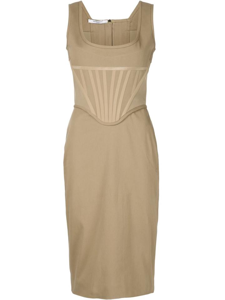 Givenchy Fitted Bustier Dress - Nude & Neutrals