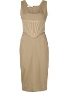 Givenchy Fitted Bustier Dress - Nude & Neutrals