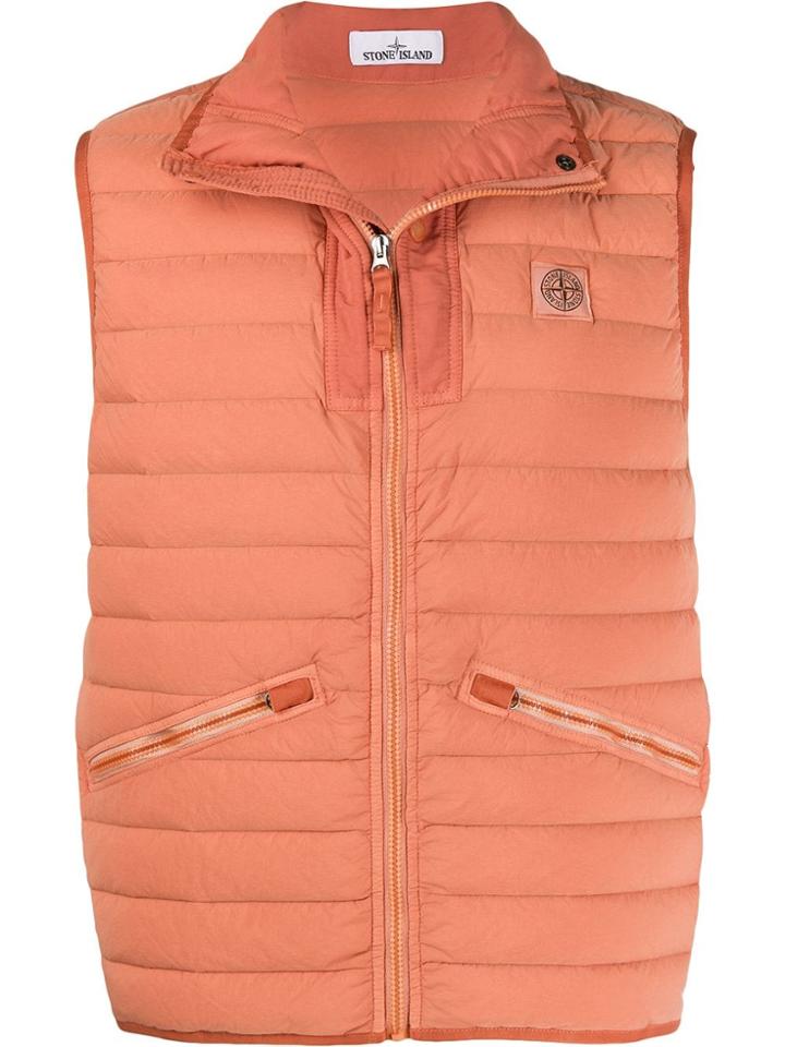 Stone Island Vest - Orange