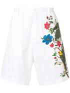 Dsquared2 Floral Effect Shorts - White