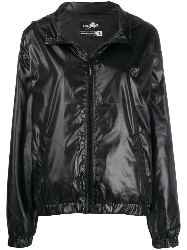 Plein Sport Logo Patch Jacket - Black