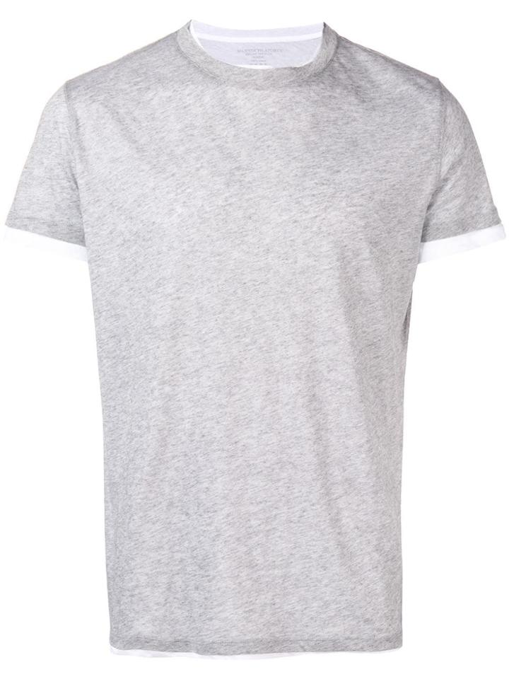 Majestic Filatures Layered T-shirt - Grey