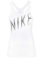 Nike - Printed Racerback Tank Top - Women - Polyester/spandex/elastane - Xs, White